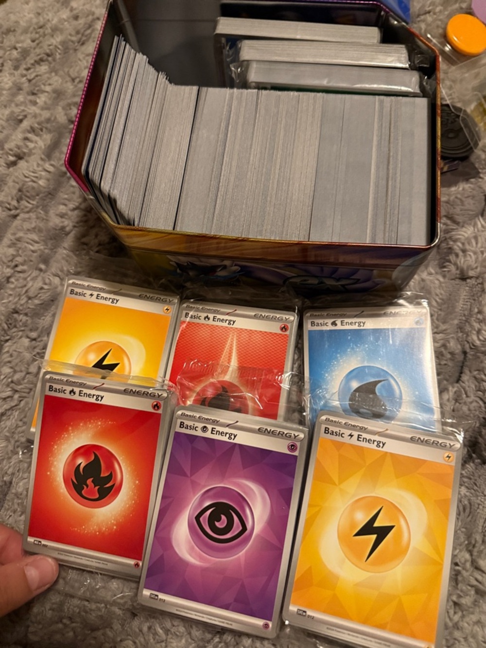 Pokémon Energy card set